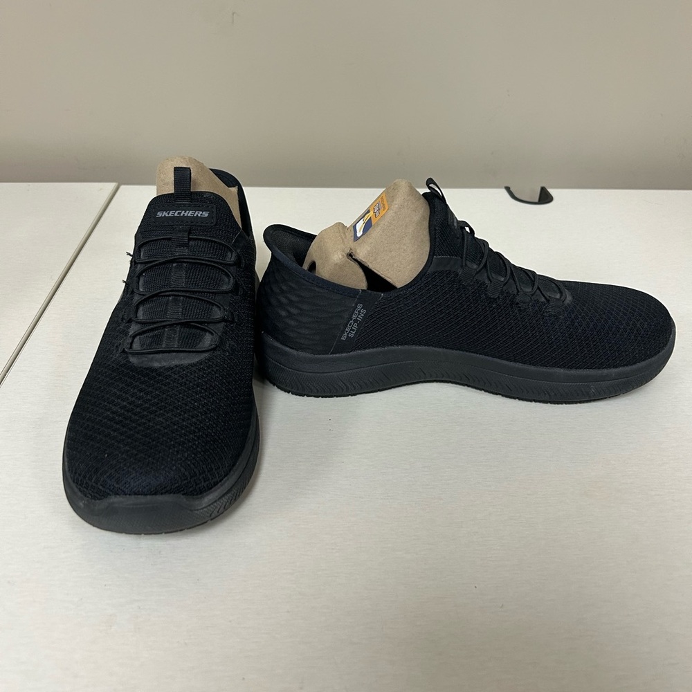 Skechers Women's Black Slip-Ins Sneakers - Picture 4 of 5